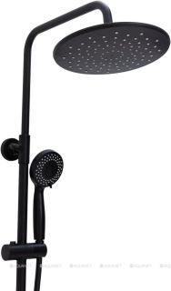 Душевая стойка Aquanet Passion R3 AF300-72-R-B 261838 чёрный матовый